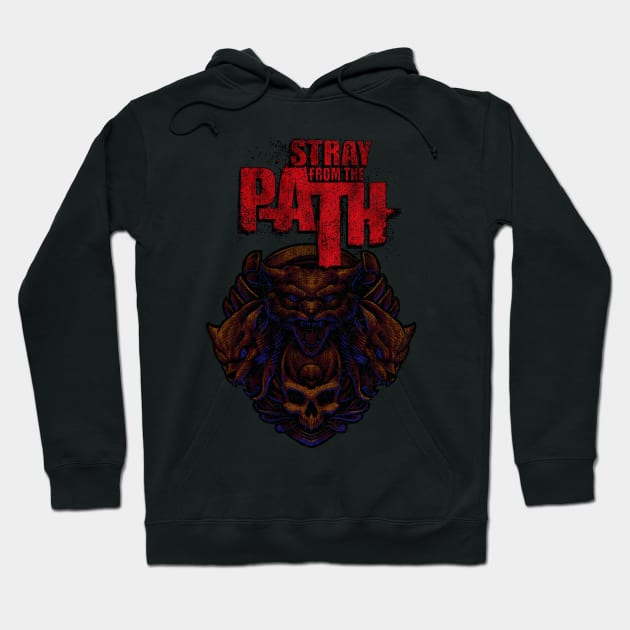 CAT SKULL MONSTER (STRAY FROM THE PATH) Hoodie by elsa-HD